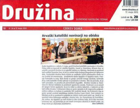 Družina - Studijsko putovanje HDKN-a u Ljubljanu