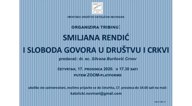 Smiljana Rendić i sloboda govora