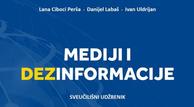 Sveučilišni udžbenik Mediji i dezinformacije